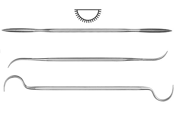 Die Sinkers Rifflers, Half Round