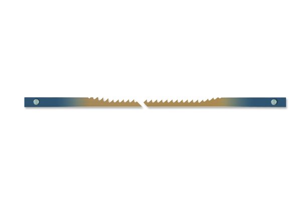 Pinned Ends, Regular Scroll Sawblades