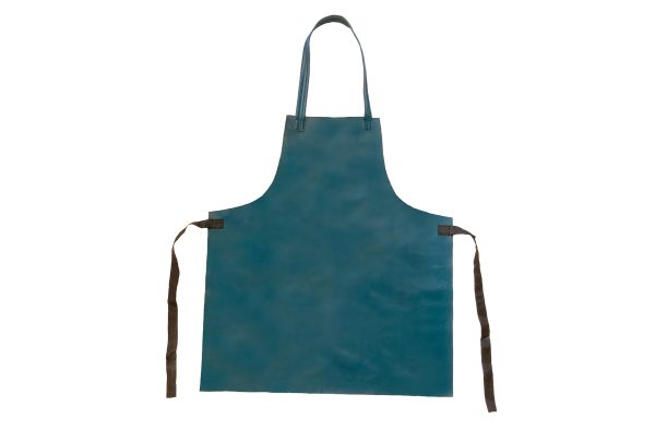 Leatherette Turquoise Apron, Item 47.305