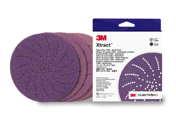 3M Set Of 15 Paper Discs, 5" Diameter, Item No. 90.882